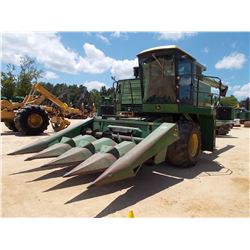 JOHN DEERE 6620 VIN/SN:601105 - CORN HEAD, 16' GRAIN HEAD, ECAB W/AIR, 28L-26 TIRES, METER READING 3