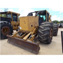 2009 TIGERCAT 630C GRAPPLE SKIDDER, VIN/SN:6302706 - DUAL ARCH, WINCH, ECAB W/AIR, 35.5L-32 TIRES, M