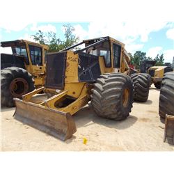 2006 TIGERCAT 620C GRAPPLE SKIDDER, VIN/SN:6201016 - DUAL ARCH, ECAB W/AIR, 66X43-26 TIRES