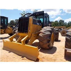 2010 CAT 545C SKIDDER, VIN/SN:500538 - DUAL ARCH, WINCH, ECAB W/AIR, 35.5L-32 TIRES, METER READING 9