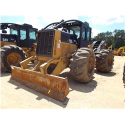 2013 CAT 525C GRAPPLE SKIDDER, VIN/SN:52501880 - SINGLE ARCH, WINCH, ECAB W/AIR, 30.5-32 TIRES, METE