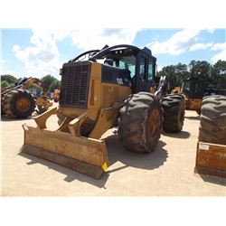 2012 CAT 525C GRAPPLE SKIDDER, VIN/SN:525C52501547 - SINGLE ARCH, WINCH, ECAB W/AIR, 30.5-32 TIRES, 