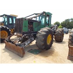 2006 JOHN DEERE 648G III GRAPPLE SKIDDER, VIN/SN:601239 - SINGLE ARCH, WINCH, ECAB W/AIR, 28L-26 TIR