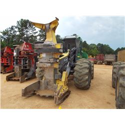 JOHN DEERE 843J FELLER BUNCHER, VIN/SN:624889 - JOHN DEERE FD22 SAW HEAD, ECAB W/AIR, 28L026 TIRES, 