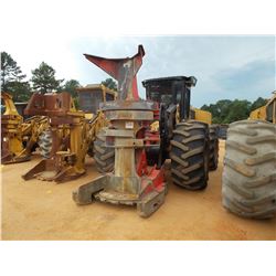 2014 CAT 563C FELLER BUNCHER, VIN/SN:CW6300141 - CAT SC57 SAW HEAD, ECAB W/AIR, 30.5L-32 TIRES, METE