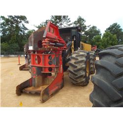 2014 CAT 553C FELLER BUNCHER, VIN/SN:W5300104 - CAT SH-56B SAW HEAD, S/N A8200107, ECAB W/AIR, 30.5L