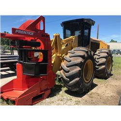 2005 HYDRO AX 570 FELLER BUNCHER, VIN/SN:HA18955 - PRENTICE SH-56 SAW HEAD, A/C, CAB, 30.5-32 (1@95%
