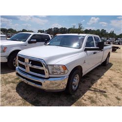 2013 DODGE RAM PICKUP, VIN/SN:3C6UR4HL6DG570316 - CREW CAB, CUMMINS TURBO DIESEL ENGINE, A/T, ODOMET