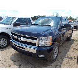 2011 CHEVROLET Z71 PICKUP TRUCK, VIN/SN:1GCRKSE30BZ385574 - 4X4, EXTENDED CAB, V8 GAS ENGINE, AUTO T