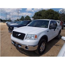 2005 FORD F150 PICKUP, VIN/SN:1FTPW12545FB75495 - CREW CAB, GAS ENG, A /T, ODOMETER READING 155,719 