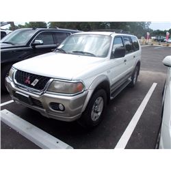 2000 MITSUBISHI MONTERO SPORT VIN/SN:JA4LS31H8YD817145 - V6, GAS ENGINE, A/T, TOWING PACKAGE, BLUETO