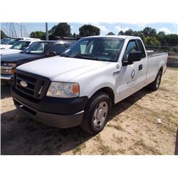 2006 FORD F150 PICKUP, VIN/SN:1FTRF12W36NB46224 - EXTENDED CAB, TRITON V8 GAS ENGINE, A/T, ODOMETER 