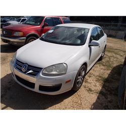 2006 VOLKSWAGON JETTA SEDAN, VIN/SN:3VWRF71K46M754701 -GAS ENGINE, A/T, ODOMETER READING 142,412 MIL
