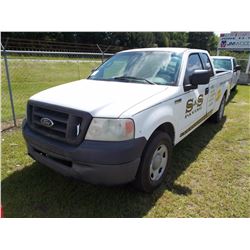 2006 FORD F150 PICKUP VIN/SN:1FTRX12W66FA36937 - EXTENDED CAB, GAS ENG, A/T, ODOMETER READING 241,51