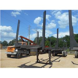 2006 MAGNOLIA 4 BOLSTER LOG TRAILER, VIN/SN:1M9BA402261435066 - T/A, AIR RIDE SUSP, 11R24.5 TIRES, D