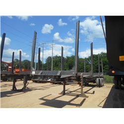 2013 SAVANNAH 4 BOLSTER LOG TRAILER, VIN/SN:1S9L43828D5174723 - AIR RIDE SUSP, 285/75R24.R TIRES, DI