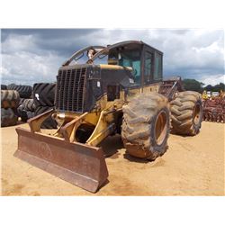 CAT 525B GRAPPLE SKIDDER, VIN/SN:3KZ00647 - SINGLE ARCH, WINCH, ECAB (REVERSE GEAR IS OUT ON MACHINE
