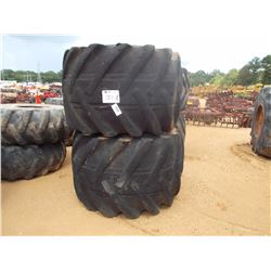 (2) SKIDDER TIRES