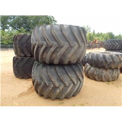 (2) 66-43.00- 2.5 TIRES & RIMS