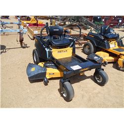 CUB CADET RZT LX ZERO TURN MOWER, 54" DECK, 23 HP KAWASAKI ENGINE, METER READING 4 HOURS