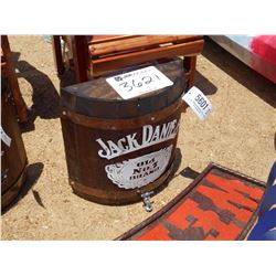 HALF BARREL KEG, ART, JACK DANIELS