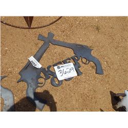 30' KEEP OUT, METAL ART, PLASMA CUTOUT