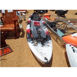 KAYAK DOUBLE PERSON, W/2 SEATS AND PADDLE