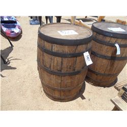 WHISKEY BARRELL, 52 GAL