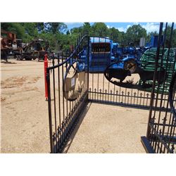 IRON GATE 16' COW SCENE W/POST