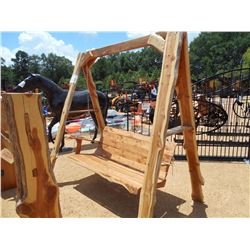 54'' A-FRAME CEDAR SWING