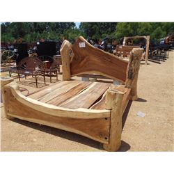 TEAK WOOD BED