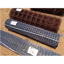 WELDED WIRE 2'' X 2''/16 GAUGE 60W X 150L, UNUSED