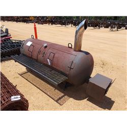 BAR-B-QUE GRILL & SMOKER, 6' LP GAS