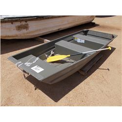 2015 TRACKER GREEN TOPPER 10 BOAT, - ALUMINUM, 10', W/PADDLE & ANCHOR