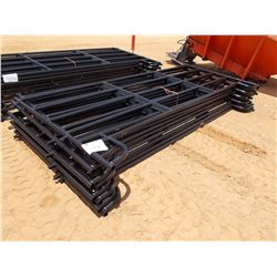 (10) 12' CORRELL PANELS, 6 BAR