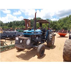 FORD NEW HOLLAND 5610 FARM TRACTOR, VIN/SN:008481 - PTO, 3 PTH, SIDE CUTTER, CANOPY, 16.8-30 TIRES (