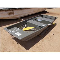 2015 TRACKER GREEN TOPPER 10 BOAT, - ALUMINUM, 10', W/PADDLE & ANCHOR