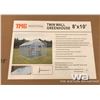 Image 2 : 8 X 10 FT. TWIN WALL GREEN HOUSE