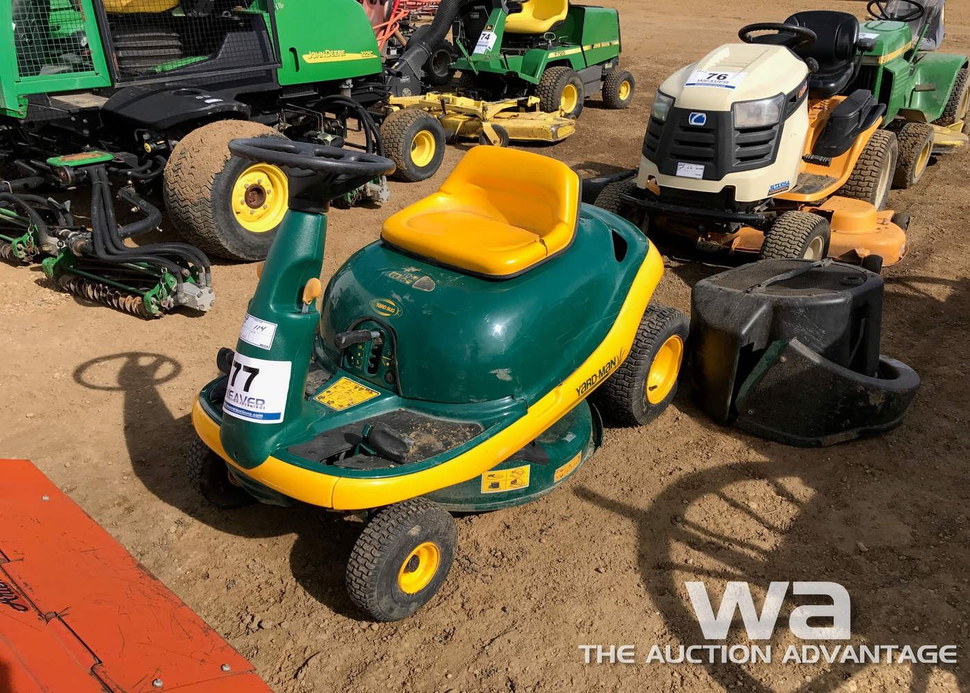 Yardmaster Riding Mower YARDMAN RIDING MOWER