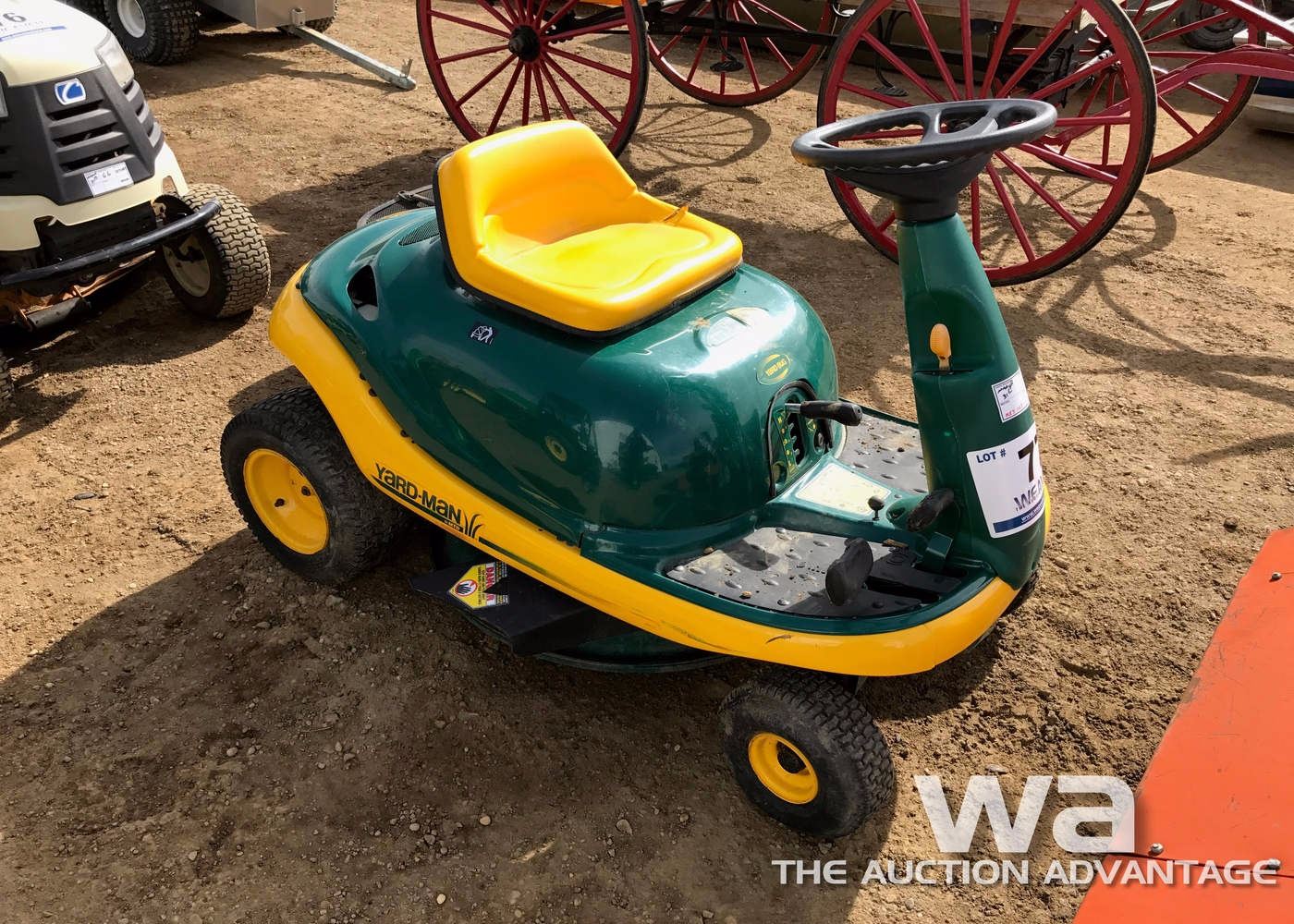 Yardmaster Riding Mower YARDMAN RIDING MOWER