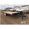 Image 2 : 2016 DOUBLE A T/A FLATDECK TRAILER