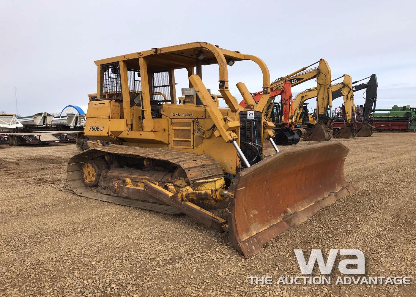 1988 JOHN DEERE 750B LT CRAWLER