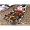 Image 1 : STRAPS, CHAIN HOIST, WRENCHES