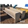 Image 1 : (2) 1958 LUTHERAN CHURCH PEWS