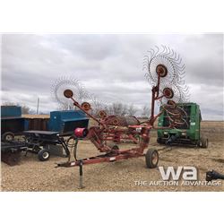 SITREX 10 WHEEL V-HAY RAKE