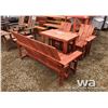 Image 1 : STAINED WOOD LAWN FURNITURE