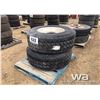 Image 1 : (2) HERCULES 385/65R22.5 STEERING TIRES