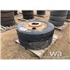 Image 1 : (2) 11R24.5 TIRES & RIMS