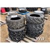 Image 1 : (4) MUD LITE XTR 27/11R14 TIRES