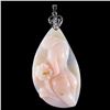 Image 1 : Natural Stone Opal Hand carved Pendant